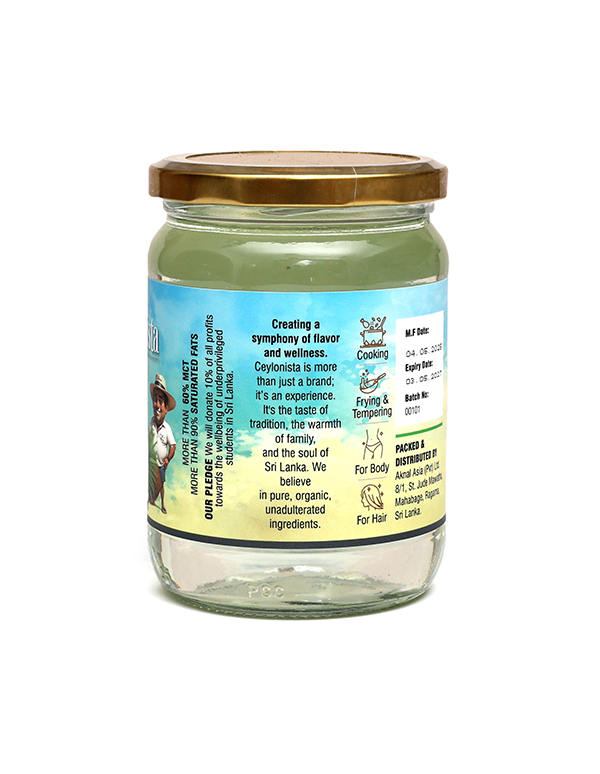 Virgin Coconut Oil (500ml) image 2
